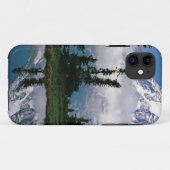 Mount Rainier weerspiegeld in een bergmeer Case-Mate iPhone Case (Achterkant (horizontaal))