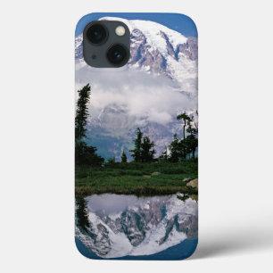 Mount Rainier weerspiegeld in een bergmeer Case-Mate iPhone Case