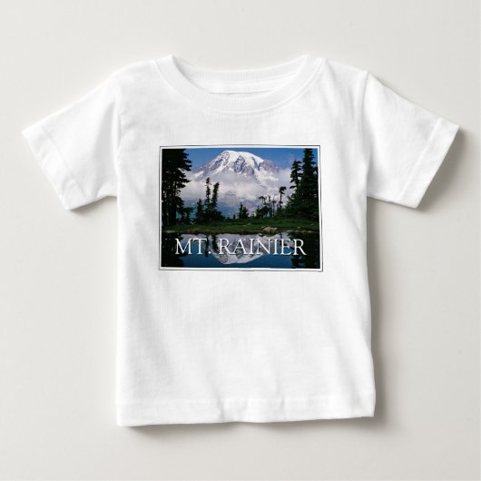 Mount Rainier | Weerspiegeling in een bergvijver (Voorkant)