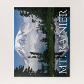 Mount Rainier | Weerspiegeling in een bergvijver Legpuzzel (Verticaal)