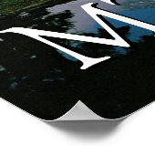 Mount Rainier | Weerspiegeling in een bergvijver Poster (Hoek)