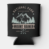 Mount Rainier Wilderness Deer Graphic Blikjeskoeler (Voorkant)