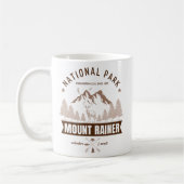 Mount Rainier Wilderness Deer Graphic  Koffiemok (Links)