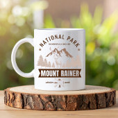 Mount Rainier Wilderness Deer Graphic  Koffiemok
