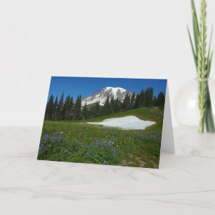 Mount Rainier, Wildflower en Snow Kaart