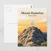 Mount Ramelau-top Timor-Leste Briefkaart (Voorkant / Achterkant)
