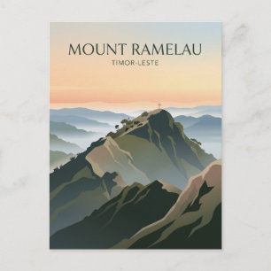 Mount Ramelau-top Timor-Leste Briefkaart