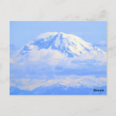 Mount Ranier Briefkaart (Achterkant)