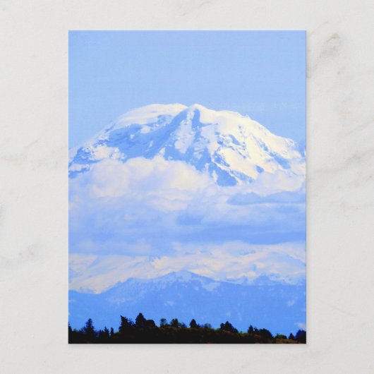 Mount Ranier Briefkaart (Voorkant)