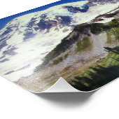 Mount Ranier Foto Afdruk (Hoek)