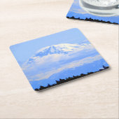 Mount Ranier Kartonnen Onderzetters (Schuin)