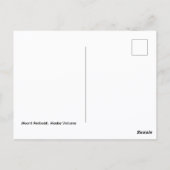 Mount Redoubt Briefkaart (Achterkant)