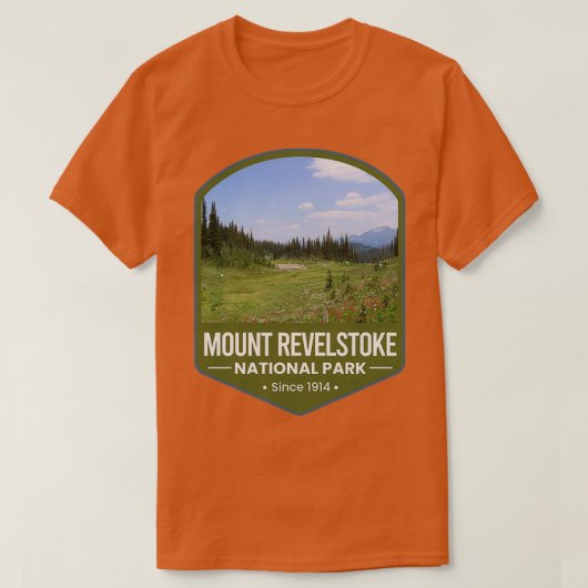 Mount Revelstoke National Park 3 T-shirt (Design voorkant)