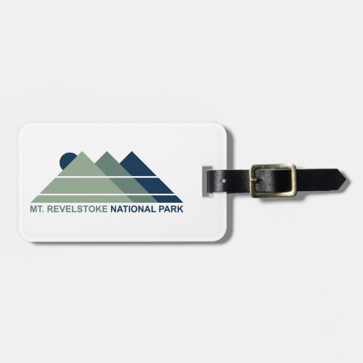 Mount Revelstoke National Park Mountain Sun Bagagelabel (Voorkant horizontaal)