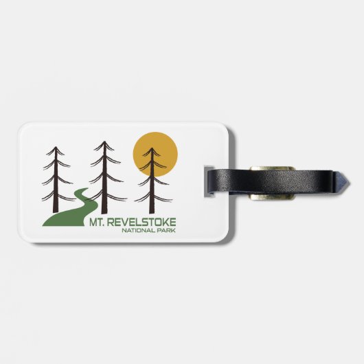 Mount Revelstoke National Park Trail Bagagelabel (Achterkant horizontaal)