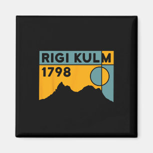Mount Rigi Kulm Meer van Luzern Fietstochten Wande Magneet