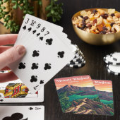 Mount Rinjani Indonesië Pokerkaarten (Insitu)