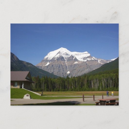 Mount Robson, Canada Briefkaart (Voorkant)