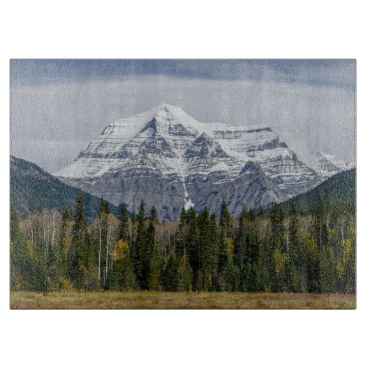 Mount Robson, Canadese landschapsfotografie Snijplank (Voorkant)