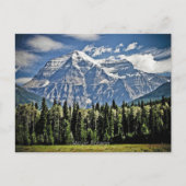 Mount Robson, Canadese Rockies, Briefkaart (Voorkant)