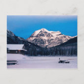 Mount Robson in Winter Briefkaart (Voorkant)