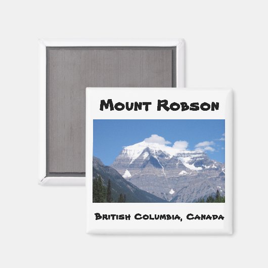 Mount Robson Magnet (Voorkant / Achterkant)