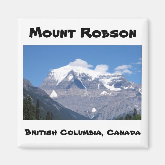 Mount Robson Magnet (Voorkant)