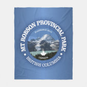 Mount Robson PP Fleece Deken (Voorkant)