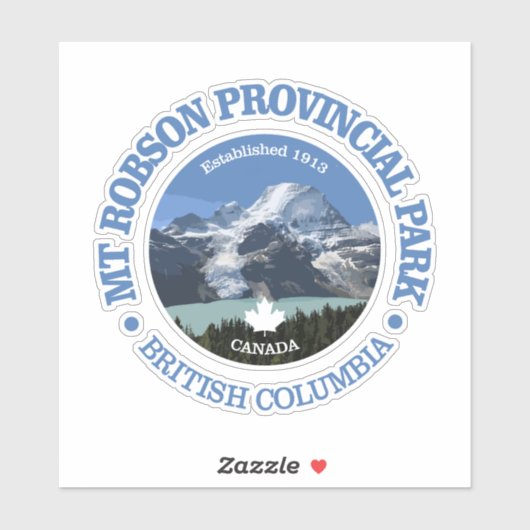 Mount Robson PP Sticker (Vel)