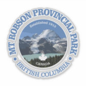 Mount Robson PP Sticker (Voorkant)