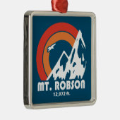 Mount Robson Sun Eagle Metalen Ornament (Rechts)