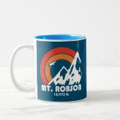 Mount Robson Sun Eagle Tweekleurige Koffiemok (Links)