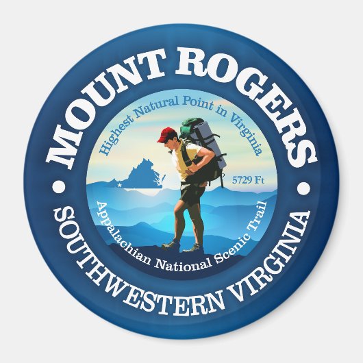 Mount Rogers (C) Magneet (Voorkant)