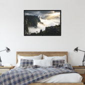 Mount Roraima Oude Top - Hyper-Realistisch Canvas Afdruk (Insitu (Slaapkamer))