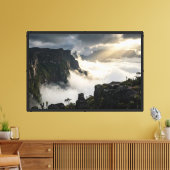 Mount Roraima Oude Top - Hyper-Realistisch Canvas Afdruk (Insitu (Woonkamer))