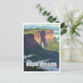 Mount Roraima Venezolaanse reizen Briefkaart (Staand voorkant)