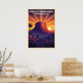 Mount Roraima Venezuela V05 Poster (Keuken)