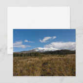 Mount Ruapehu Briefkaart (Voorkant / Achterkant)