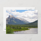 Mount Rundle in Banff National Park, Canada Briefkaart (Voorkant / Achterkant)