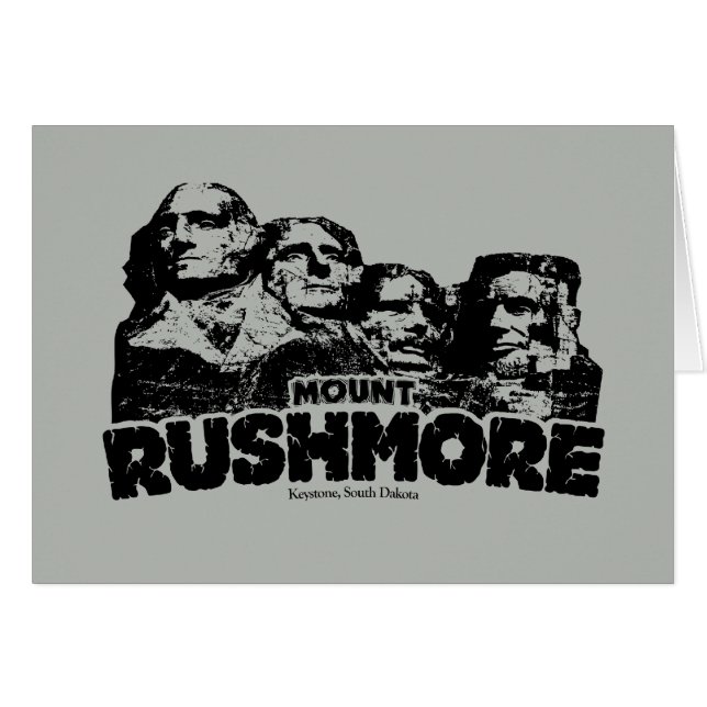Mount Rushmore (Voorkant Horizontaal)