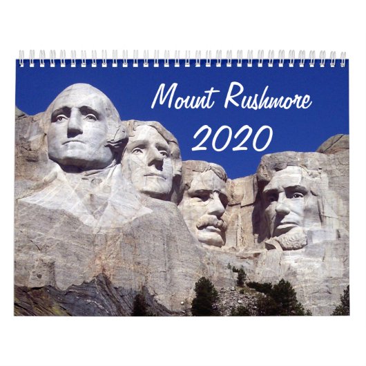 Mount Rushmore - Agenda 2020 Kalender (Hoes)