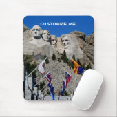 Mount Rushmore American Memorial Muismat (Met muis)