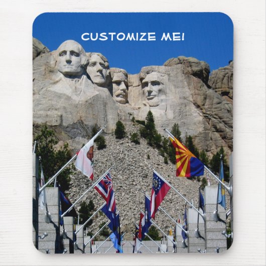 Mount Rushmore American Memorial Muismat (Voorkant)
