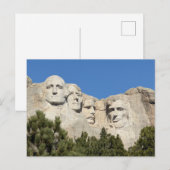 Mount Rushmore-ansichtkaart Briefkaart (Voorkant / Achterkant)