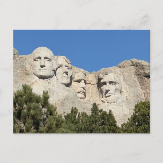 Mount Rushmore-ansichtkaart Briefkaart (Voorkant)
