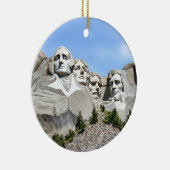 Mount Rushmore Aquarel Keramisch Ornament (Rechts)