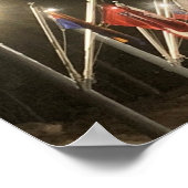 Mount Rushmore bij nacht Poster (Hoek)