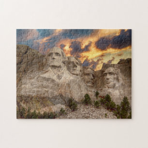 Mount Rushmore Black Hills South Dakota Legpuzzel