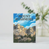 Mount Rushmore Briefkaart (Staand voorkant)