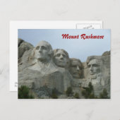 Mount Rushmore Briefkaart (Voorkant / Achterkant)